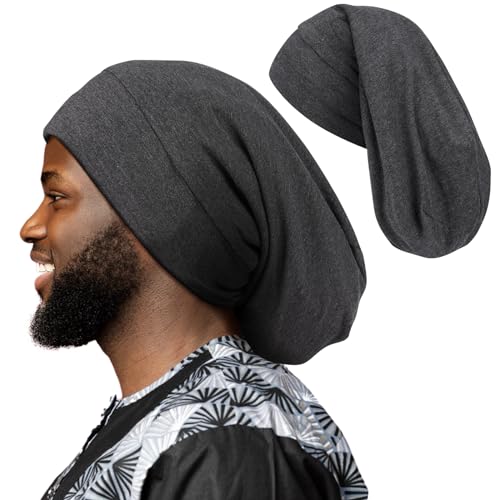 غطاء رأس حرير OLESILK 100 حرير لجدائل الشعر غطاء حرير للنوم غطاء كبير جداً للنساء والرجال غطاء شعر لحماية الشعر