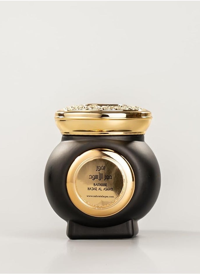 Zahrat Al Aqsa - Hajr Al Aswad Premium Quality Bakhoor 60g 10 Pieces, Rich Oud And Musk Fragrance - Image 1