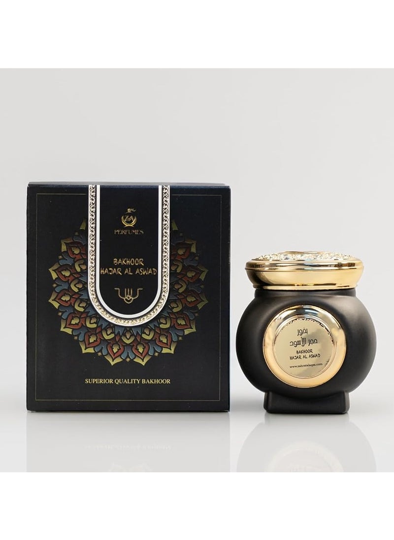 Zahrat Al Aqsa - Hajr Al Aswad Premium Quality Bakhoor 60g 10 Pieces, Rich Oud And Musk Fragrance - Image 1