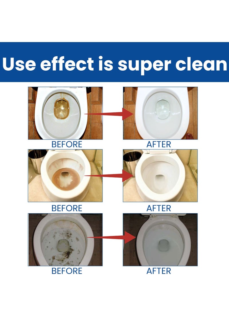 JUE-FISH Supwell Toilet Bowl Cleaner Tablets 16 PACK, Automatic Toilet Bowl Cleaners with Bleach, Durable Toilet Tank Cleaners with Sustained-Release Technology, Household Toilet Cleaners with Easy Operation - Image 2