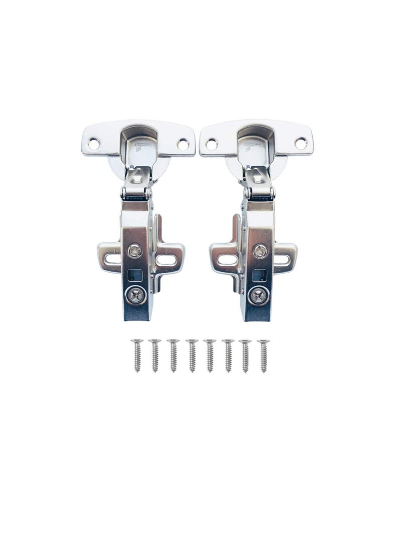 HETTICH HYDRAULIC HINGES 110 DEGREE  B-TYPE, HALF BEND,half overlay 907120505-97157601 for Kitchen Cabinet Cupboard Wardrobe Light Door - Image 1