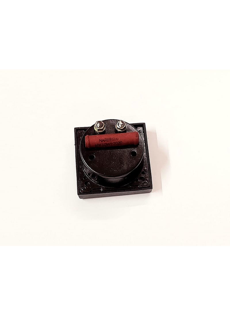 Generic ESPtronics Analog Ampere Meter 65mm Ac for Home Monitor Panel Indicator Stabilizer Switch Board Analog Volt Meter 030A Square Type 65mm Analog Ampere Meter AC 0 to 30 Ampere  - Image 2