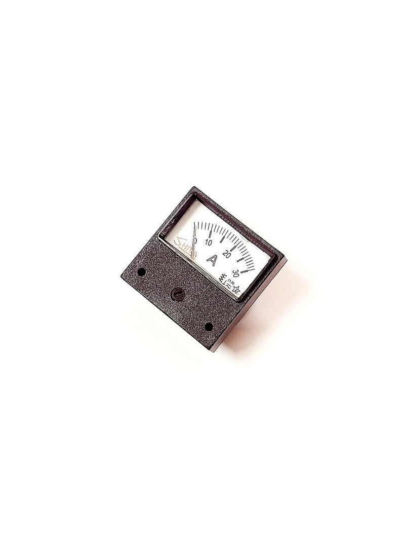 Generic ESPtronics Analog Ampere Meter 65mm Ac for Home Monitor Panel Indicator Stabilizer Switch Board Analog Volt Meter 030A Square Type 65mm Analog Ampere Meter AC 0 to 30 Ampere  - Image 4