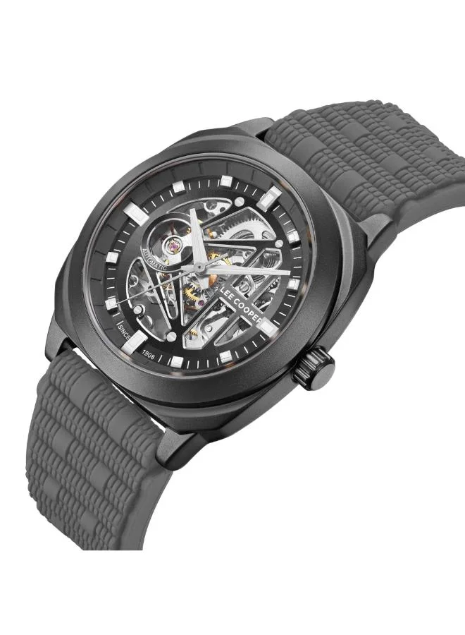 Lee Cooper Men's Silicone Automatic Watch LC08074.066 - 41 mm