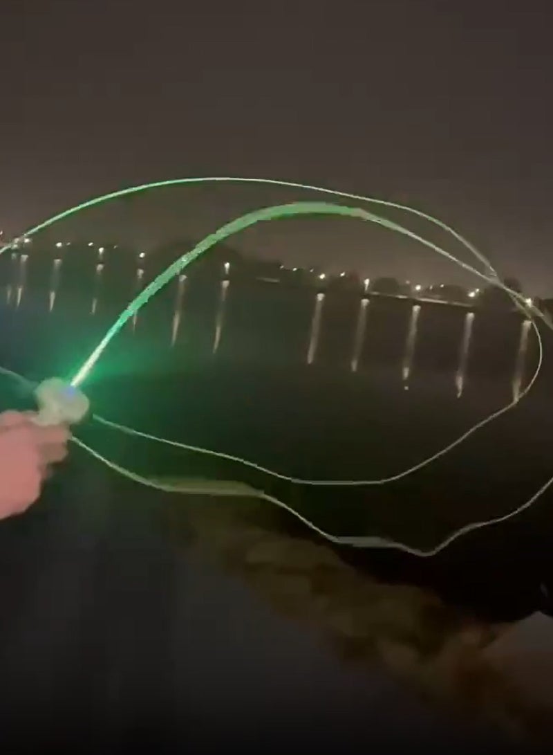 Stress Relive Glow-in-the-Dark Flying Rope Launcher - Party Game & Stress Relief Toy for Adults/Kids - 3m Auto-Spin Fun! - Image 2