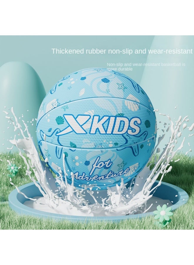 إكستيب كرة سلة أطفال أصلية مقاس 3-5، كرة تدريب خاصة لأطفال رياض الأطفال، كرة سلة متينة مقاس 4 للأطفال - Image 4