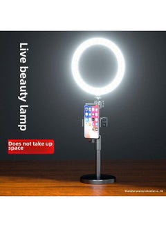 General Supplementary Light LED Mobile Phone Supplementary Drawing Overhead Live Broadcast Desktop Light Bracket Stable Photography-Light Source Color:Metal Disc Overhead Shooting Stand + 26cm Three-color F  - Image 4