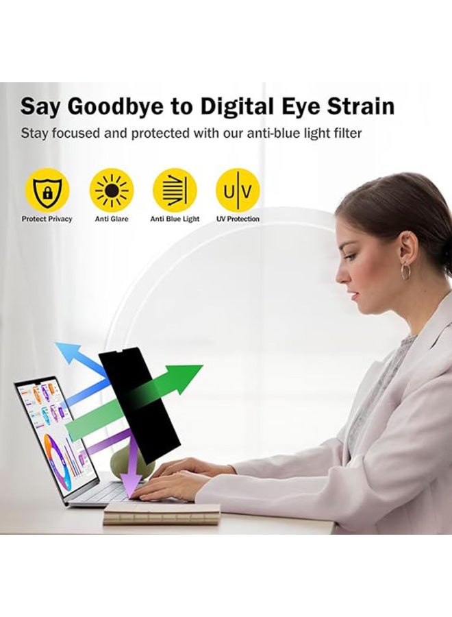 360 Degree Anti-peep Film Laptop Protective Film Suitable For Apple MacBook Series Electrostatic Adsorption Tape-Color:MacBook Air 13.3(2018/2020)A1932/A2179-Dimensions:Packaging Color Card - Image 4