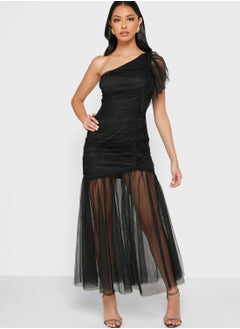 Ella Limited Edition One Shoulder Organdy Dress  - Image 1