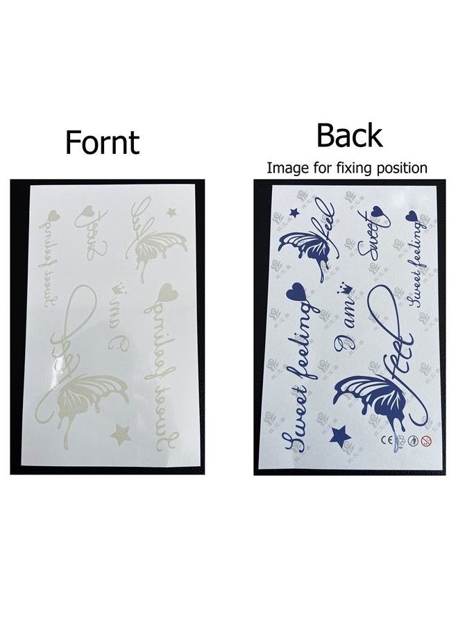 Kotbs - 8 Sheets Semi Permanent Realistic Dragon Tattoos, Premium Temporary Tattoos 100% Plant-Based Ink Infinity Totem Tattoo Stickers, Long Lasting Tattoos for Men Women Girls Kids Adults - Image 1