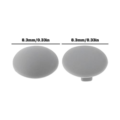 Briny River 4Pcs Laptop Rubber Feet Notebook Anti-Slip Pad 8.3mm Compatible with Microsoft Surface Laptop 3 4 5 Series, Silver - Image 4