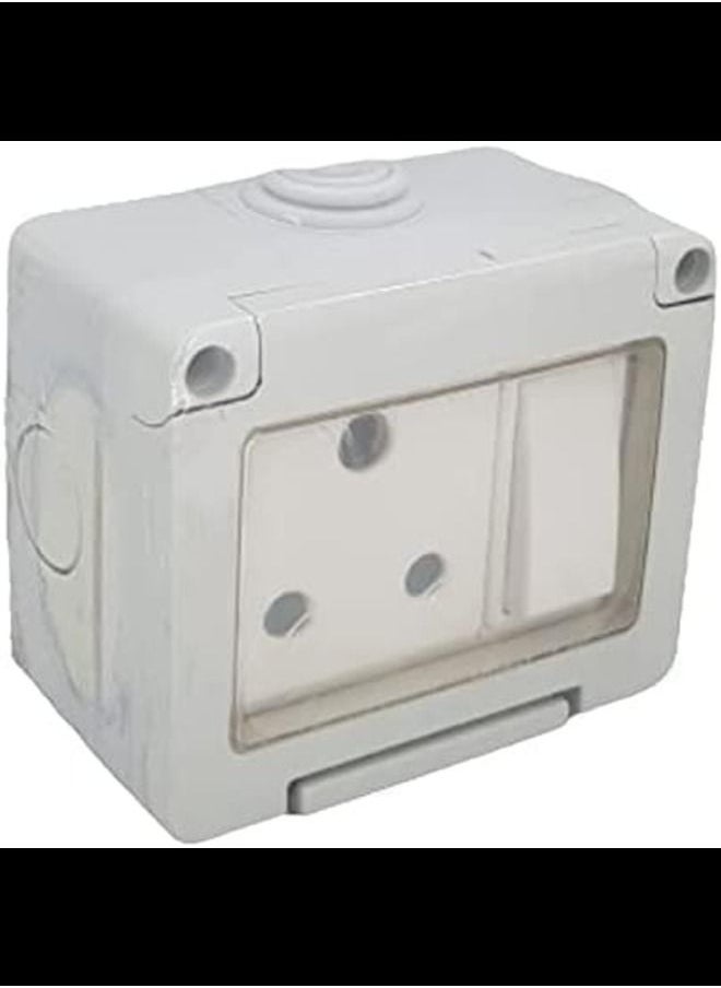 ABBASALI Outdoor Waterproof Weatherproof Switch Socket  - Image 1