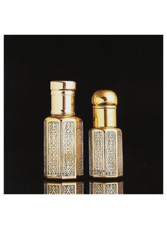 PARO OUD 12pcs 3ml gold fancy  Empty bottles  Refillable Perfume Essential Oil Attar Bottle  - Image 3