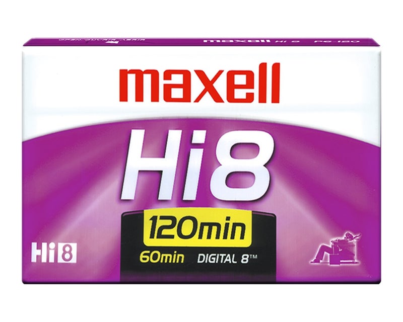 Maxell ماكسيل P6-120 XRM جودة احترافية عالية شريط فيديو 8 مم - Image 1