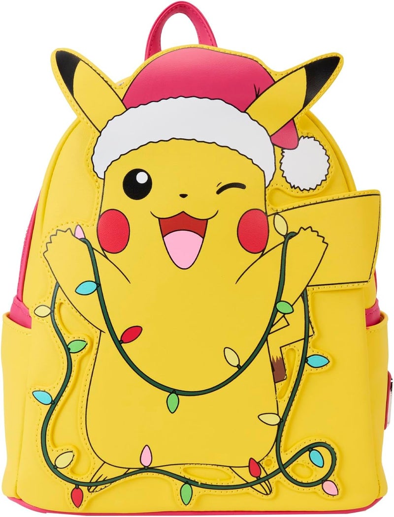 Loungefly Loungefly Pokemon Holiday Pikachu Mini Backpack - Image 1