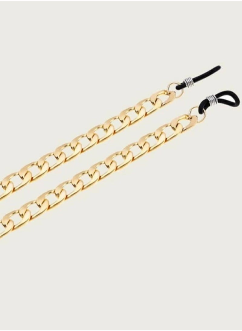 RA accessories Women Eyeglasses Chain Stainless Golden  - Image 2