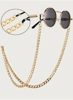 RA accessories Women Eyeglasses Chain Stainless Golden  - Image 3