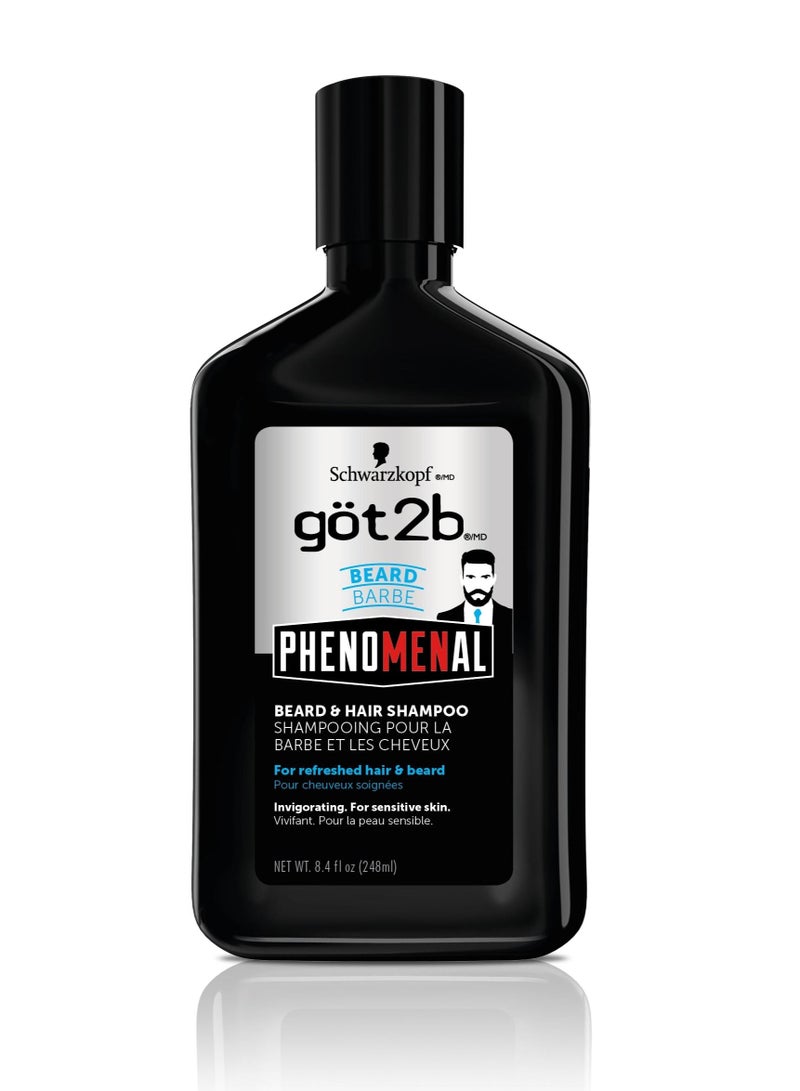 Got2b Phenomenal Beard and Hair Shampoo 240ml