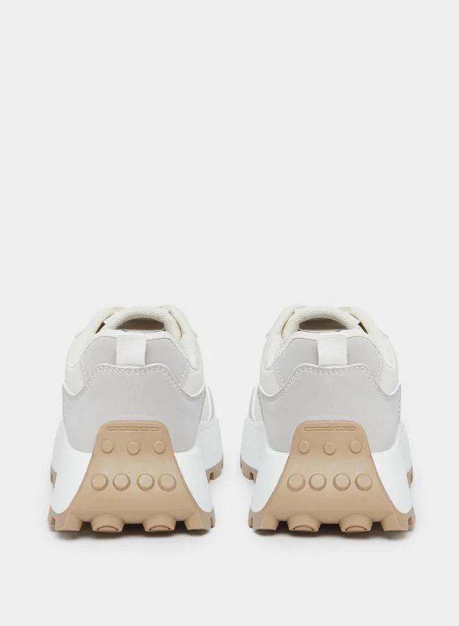Styli Styli Women Sporty Striped Sneakers