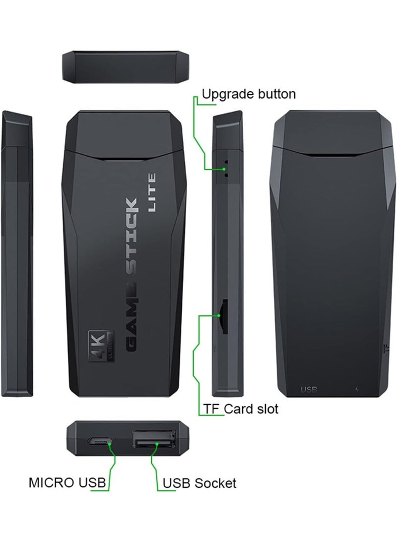 Retro Game Stick Lite Console: 4K HDMI Output, 10000+ Games, Dual Wireless Controllers - Image 5