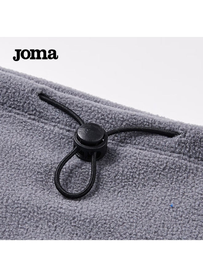 Joma Children's Fleece Neck Gaiter Set, Thickened Warm Neck Protection, Cycling Face Mask, Outdoor Windproof Cold-proof Scarf, Gray, One Size Fits All - Image 3