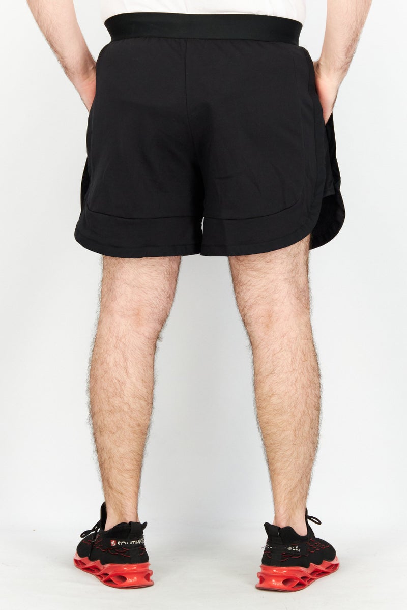 Adidas Men Sportswear Fit Training Shorts, Black - Image 3