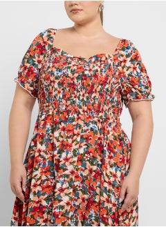 Ella Plus Floral Print Dress  - Image 3