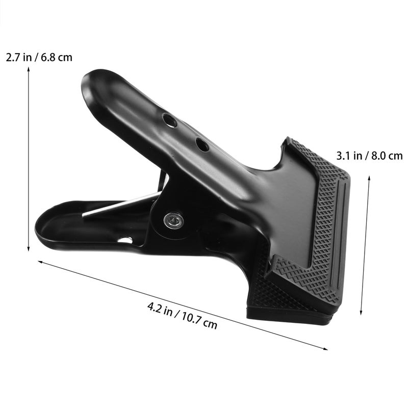 Sturdy Metal Spring Clamps Set Of 3 For Photography Backdrop Support And Lighting Equipment - Image 3