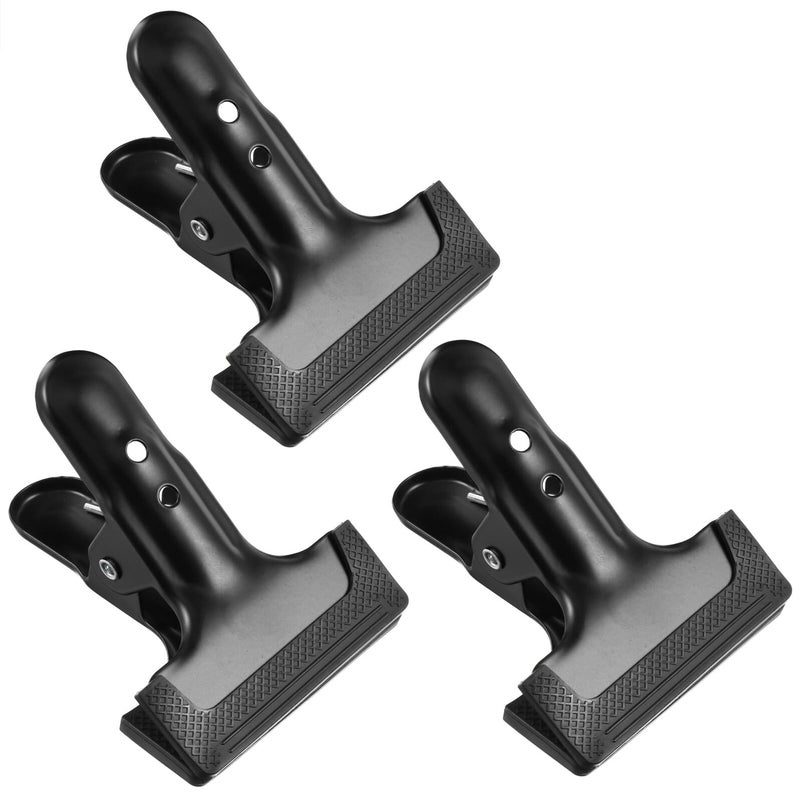 Sturdy Metal Spring Clamps Set Of 3 For Photography Backdrop Support And Lighting Equipment - Image 2