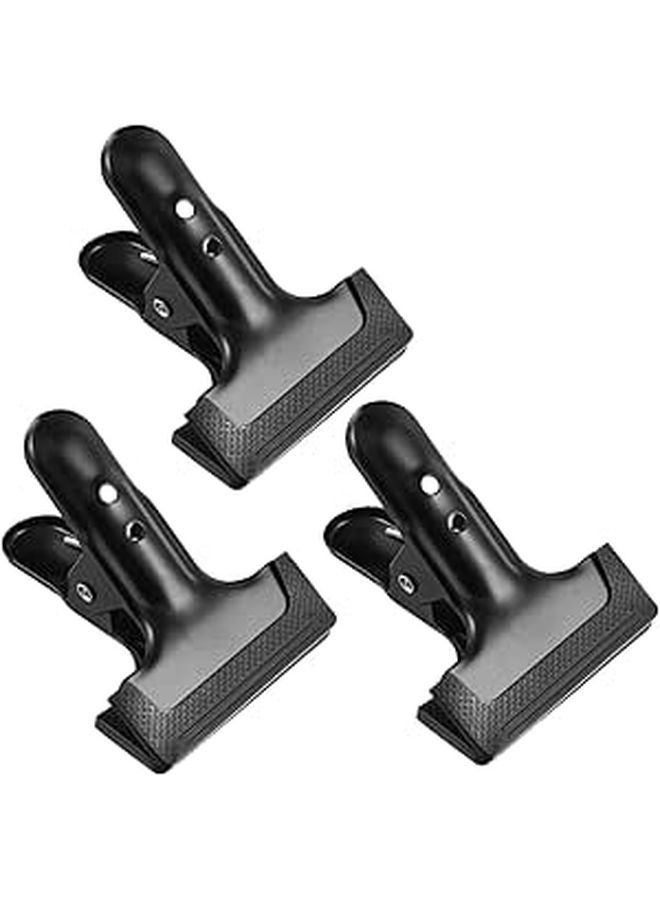 Sturdy Metal Spring Clamps Set Of 3 For Photography Backdrop Support And Lighting Equipment - Image 1