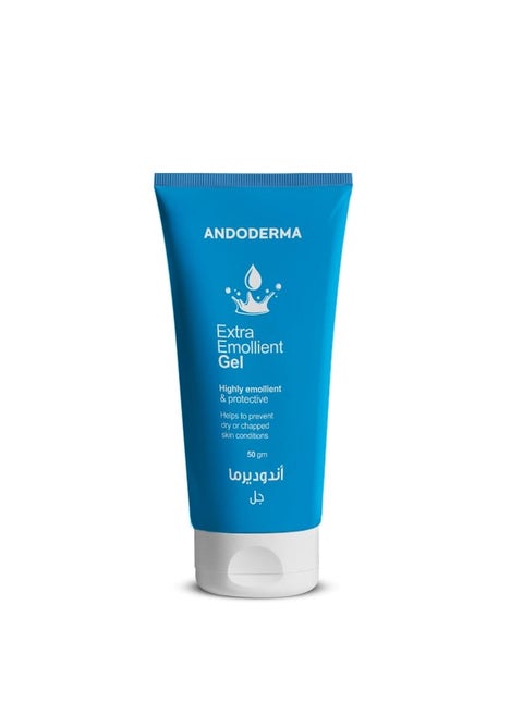 Andoderma Extra Emollient Gel (50g) for dry and chappd skin