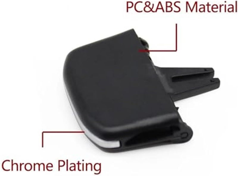 QASULER Air Conditioning Outlet Tab for Volvo S60 V60 - Image 4