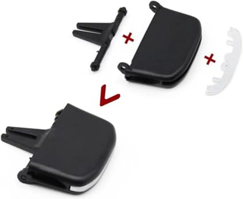 QASULER Air Conditioning Outlet Tab for Volvo S60 V60 - Image 2