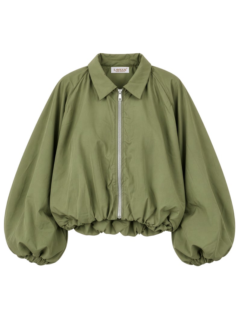 Lavezzi Cropped - Balloon Sleeve Jacket - Image 1