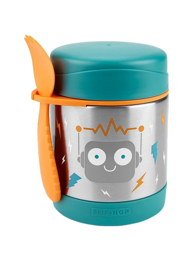 Skip Hop Spark Style Food Jar -Robot