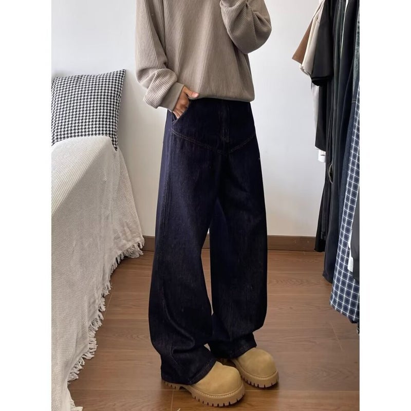 Unisex Casual Daily Denim Jeans - Image 1