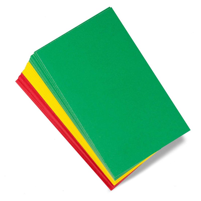 Hygloss Behavior Cards Motivational for Students Kids Red Yellow Green Incentive Cards for Classroom Early Childhood Education Material Pocket Chart Cards 2 x 3 Pack of 100 - Image 2