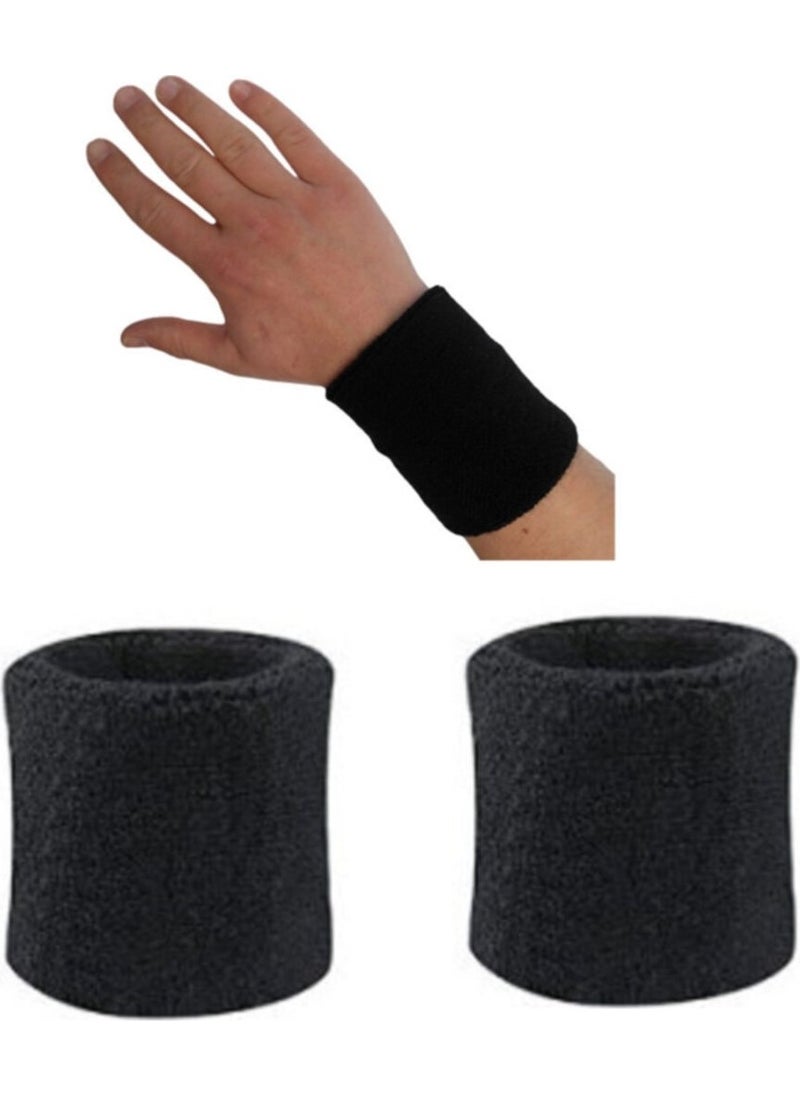 By Leon 1982 2 Pieces Towel Wristband Bracelet for Football Basketball Tennis 