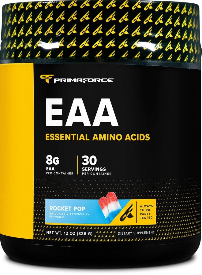 Primaforce EAA Powder (30 Servings, Rocket Pop Flavor) - Essential Amino Acids for Pre/Intra Workout and Recovery - Non-GMO and Gluten Free - Image 1