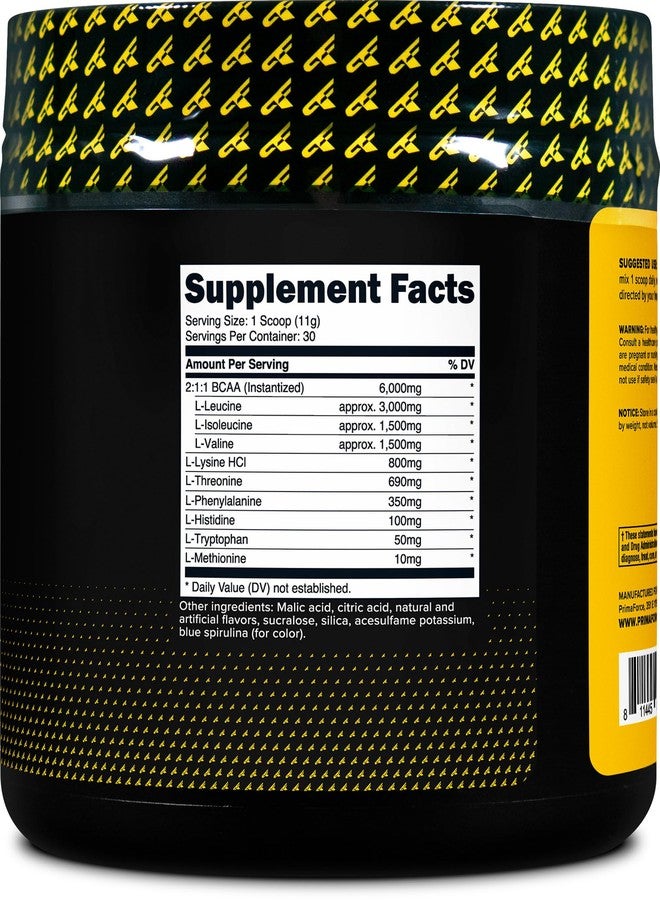 Primaforce EAA Powder (30 Servings, Rocket Pop Flavor) - Essential Amino Acids for Pre/Intra Workout and Recovery - Non-GMO and Gluten Free - Image 4