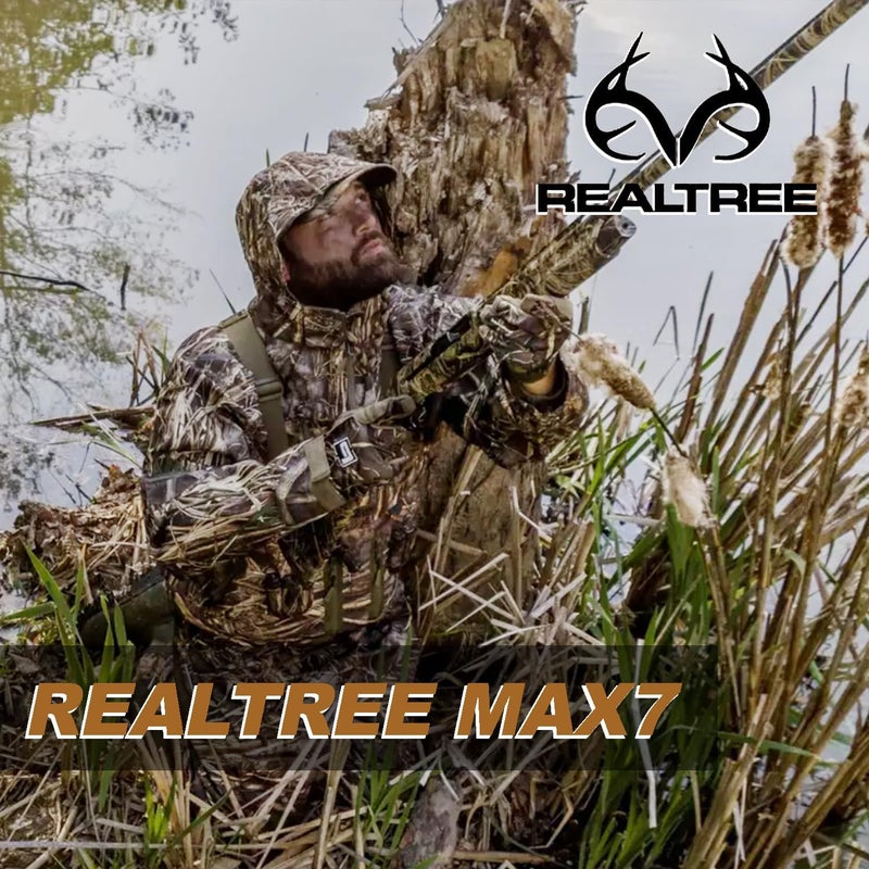 OXYVAN Store Duck Hunting Waders with 600G Rubber Boots Insulated,Neoprene Realtree MAX-7 Camo Fishing Chest Waders for Men & Women - Image 4