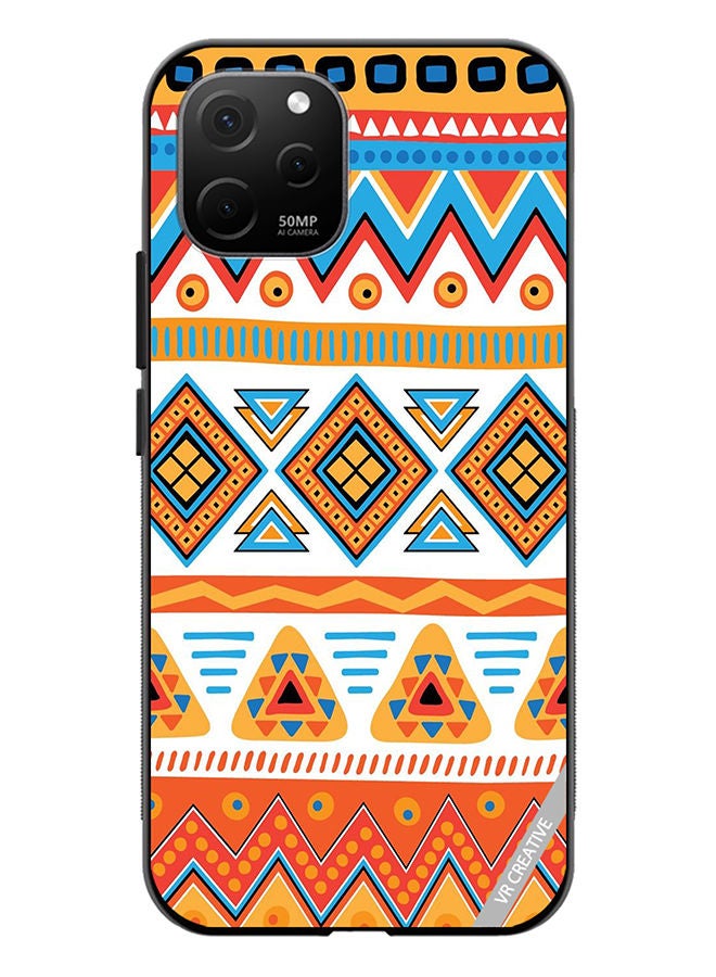 VR CREATIVE Protective Case Cover For Huawei Nova Y61 Mandala Design Multicolour - Image 1