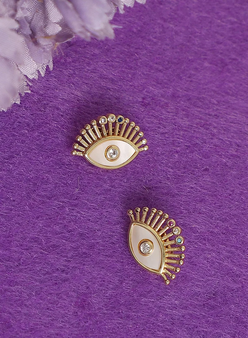 SOHI Chic Charms Elegant Artificial Stud Earring Jewellery