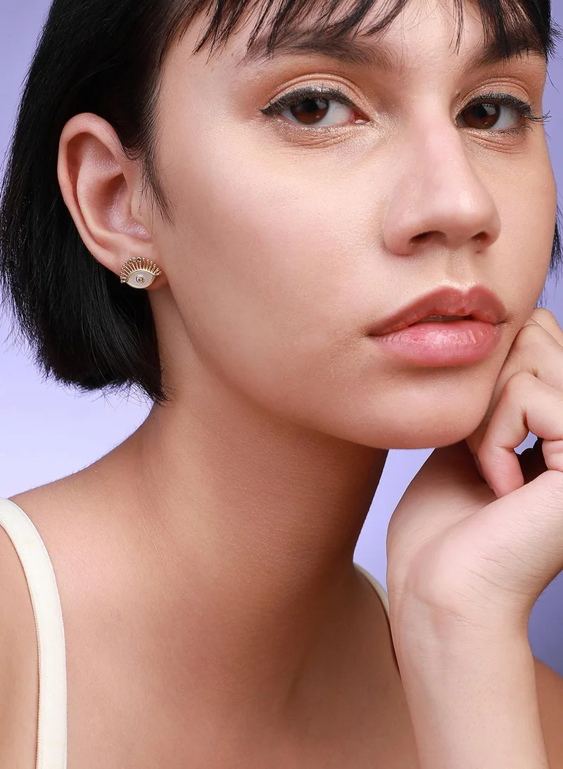 SOHI Chic Charms Elegant Artificial Stud Earring Jewellery