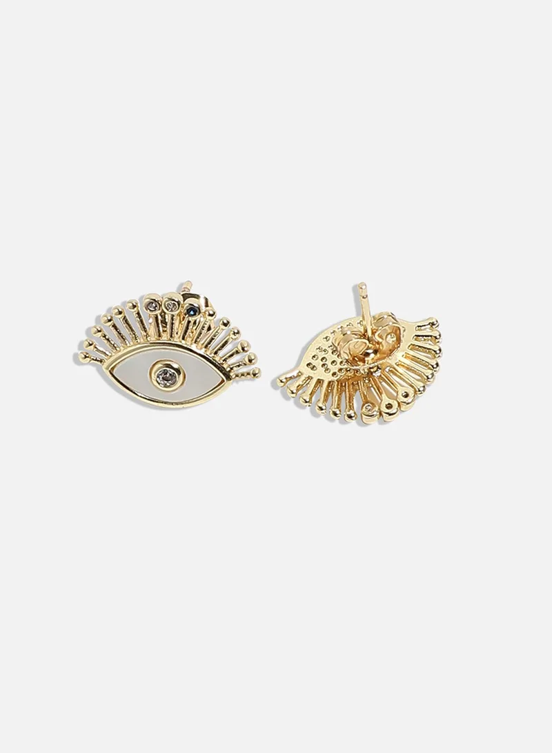 SOHI Chic Charms Elegant Artificial Stud Earring Jewellery