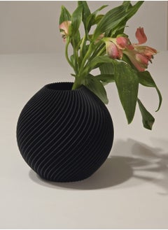 3D Brothers Tiny Bubble Spiral Vase – A Minimalist Touch of Whimsy for Modern Corners  - Image 1