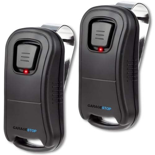 GARAGE STOP 2X for G1T-BX, 38501R Genie Intellicode Garage Door Remote, 1-Button Genie Garage Door Opener Remote Replacement, Auto-Seek Dual Frequency (315/390 MHz) - Image 1