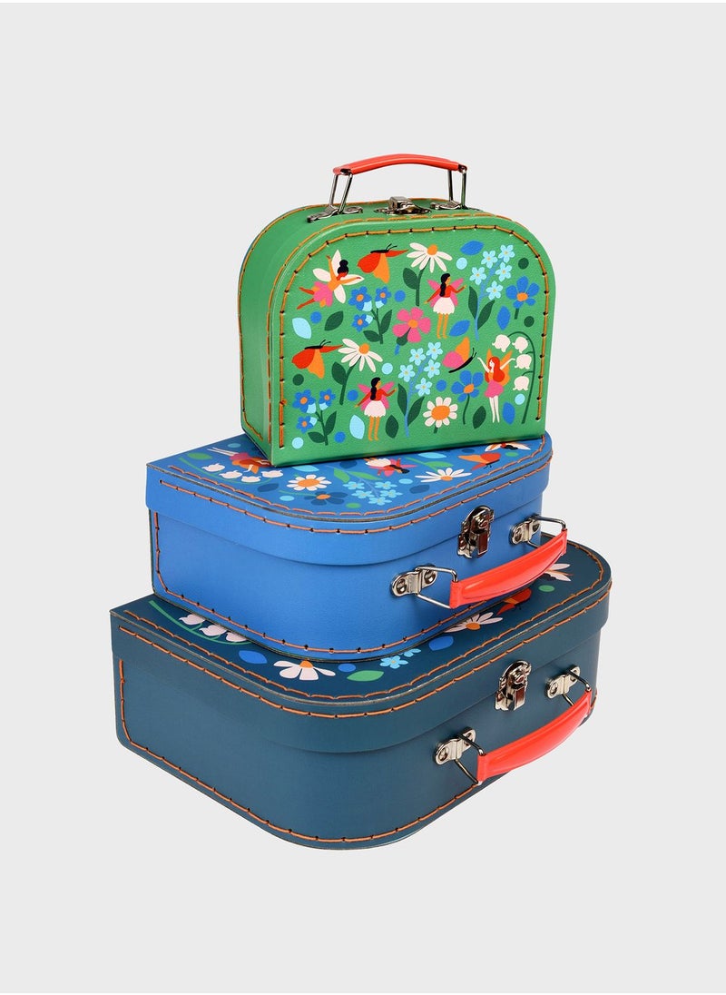 Rex London - Fairies In The Garden Storage Cases (Set Of 3) - Image 1