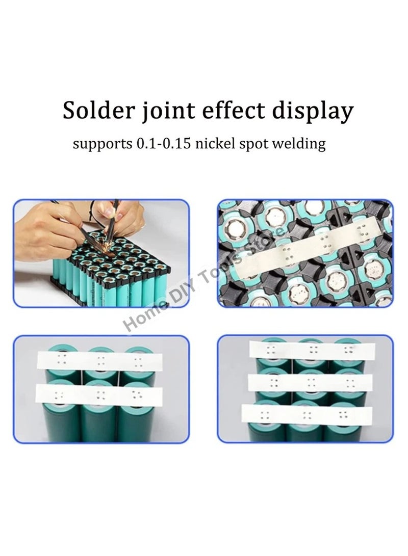AROAQ 10M Roll 18650 Battery Nickel Strip Spot Welding Connector Nickel Plated Steel Belt for Li-ion Battery Pack Assembly  - Image 5
