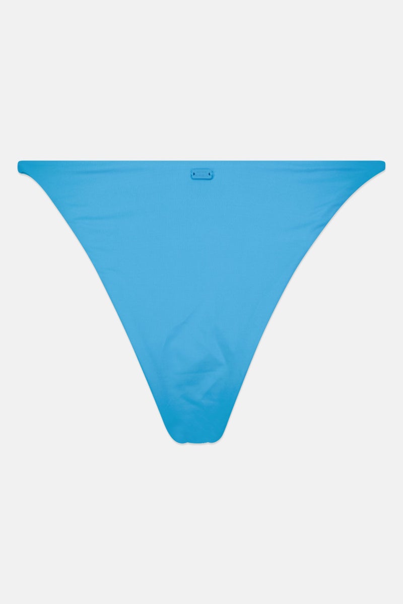 Pull & Bear Women Plain Bikini Bottom, Blue - Image 2